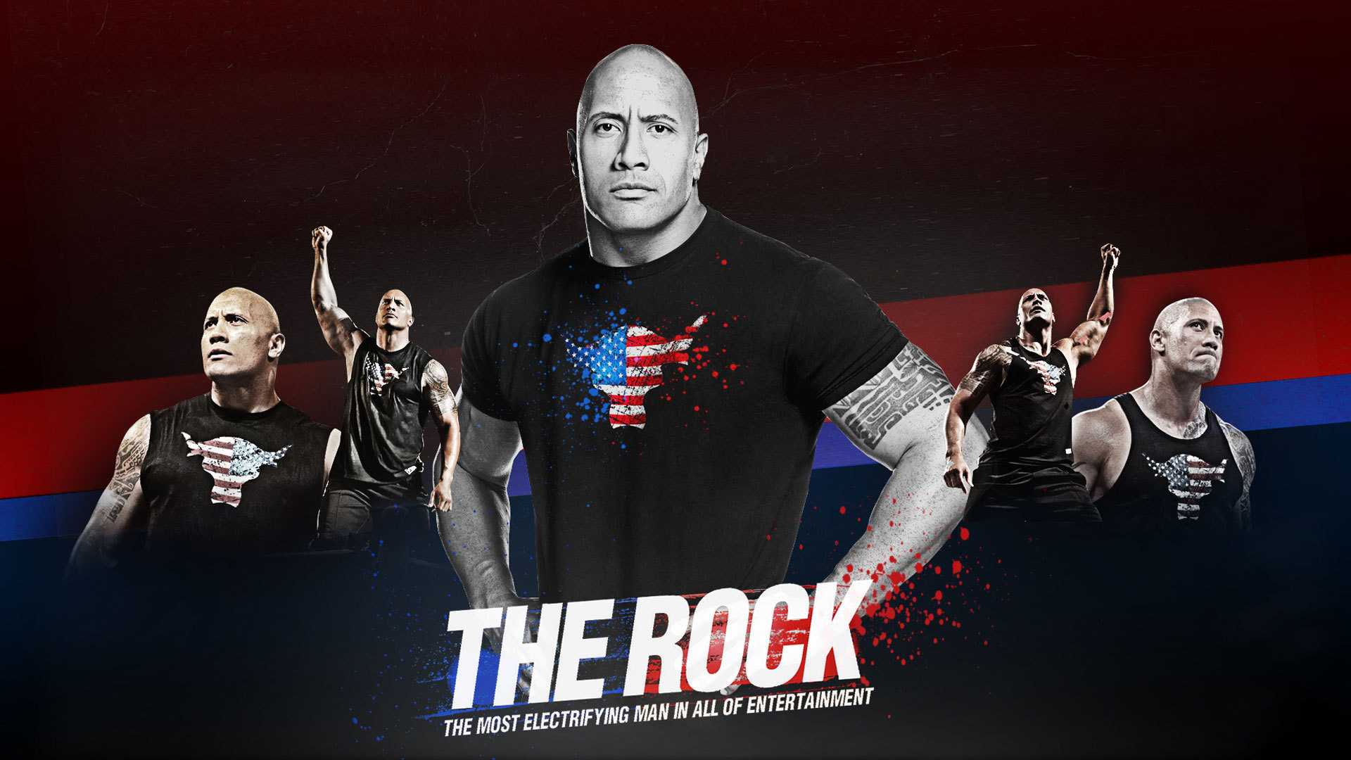 the rock team bring it logo