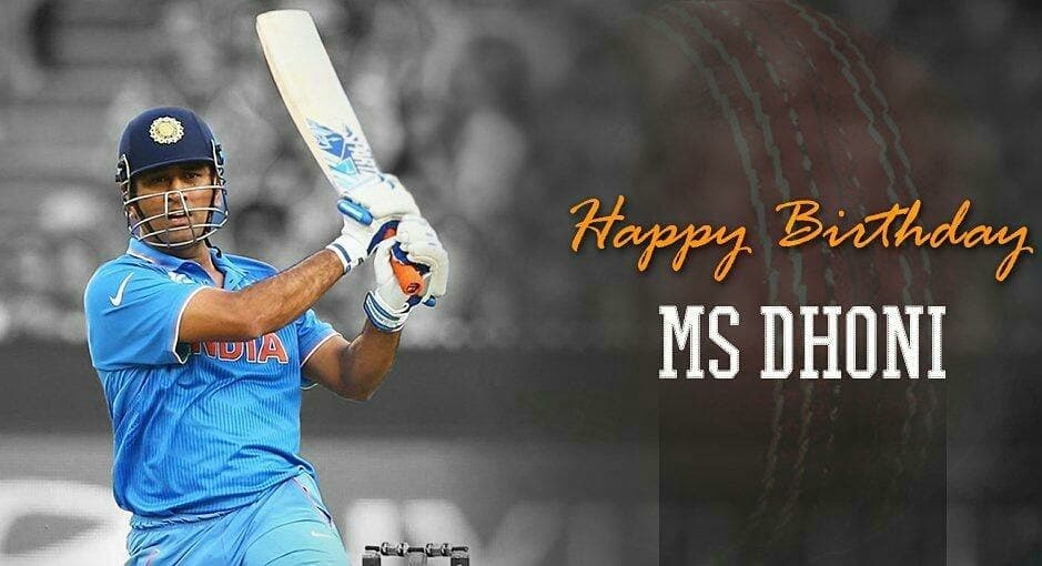 Happy Birthday MS Dhoni HD Pictures And Ultra-HD Wallpapers For Instagram,  Facebook, Twitter, And WhatsApp