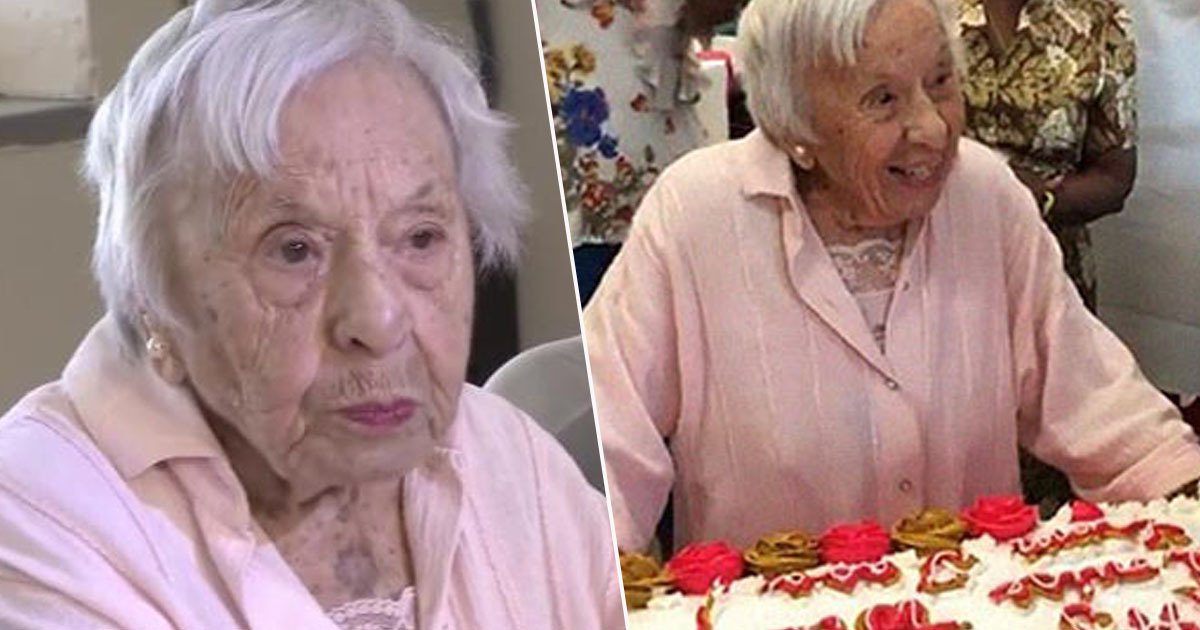 107 Year Old Woman Says The Secret To A Long Life Is By Never Getting Married 