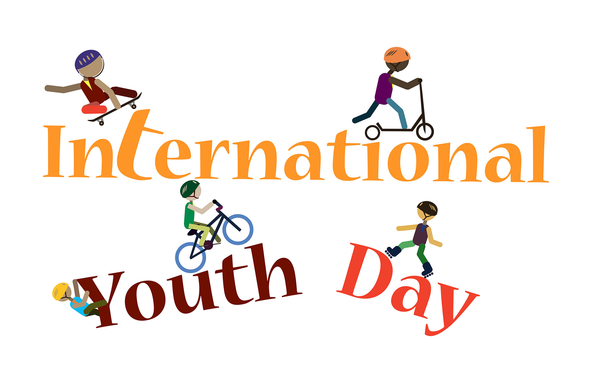 Happy International Youth Day HD Pictures, UltraHD Images, 3D