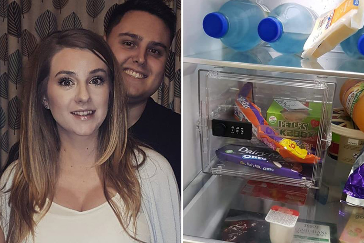 Father Buys Fridge Safe So His Kids And Fiancée Can Stop Stealing His