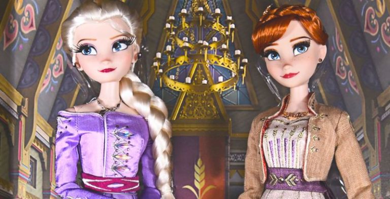 frozen 2 dolls 4 pack