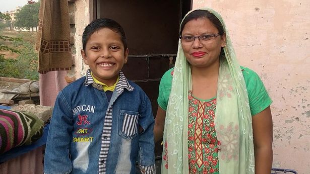 6 years boy worshiped as a monkey God but hidden by parents