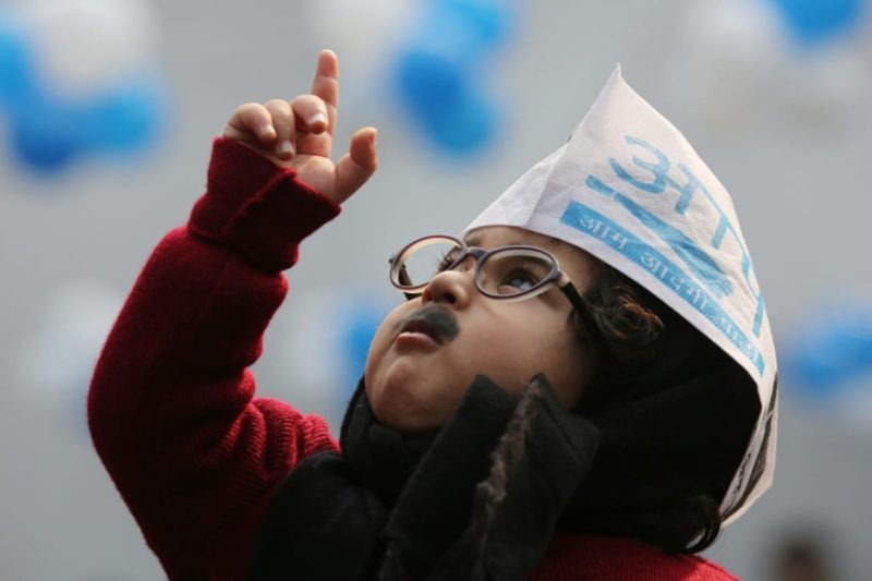 'Little Mufflerman' Grabs headlines During Arvind Kejriwal's Oath Ceremony