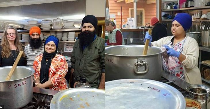 Sikh Woman from India Cook 1000 Meals For Australia's Bush-fire Victims