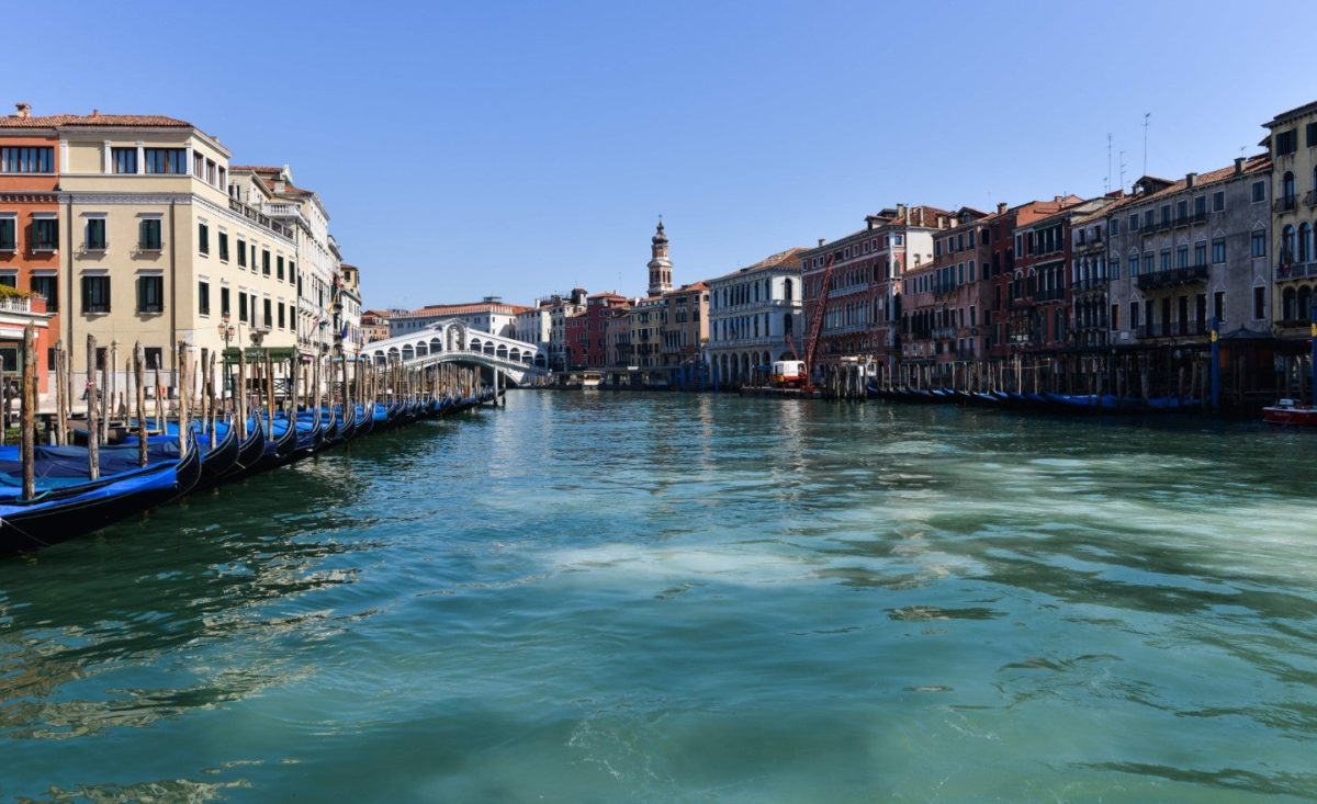 Venice Canals Are Clear Enough To See Fish Swimming As Coronavirus