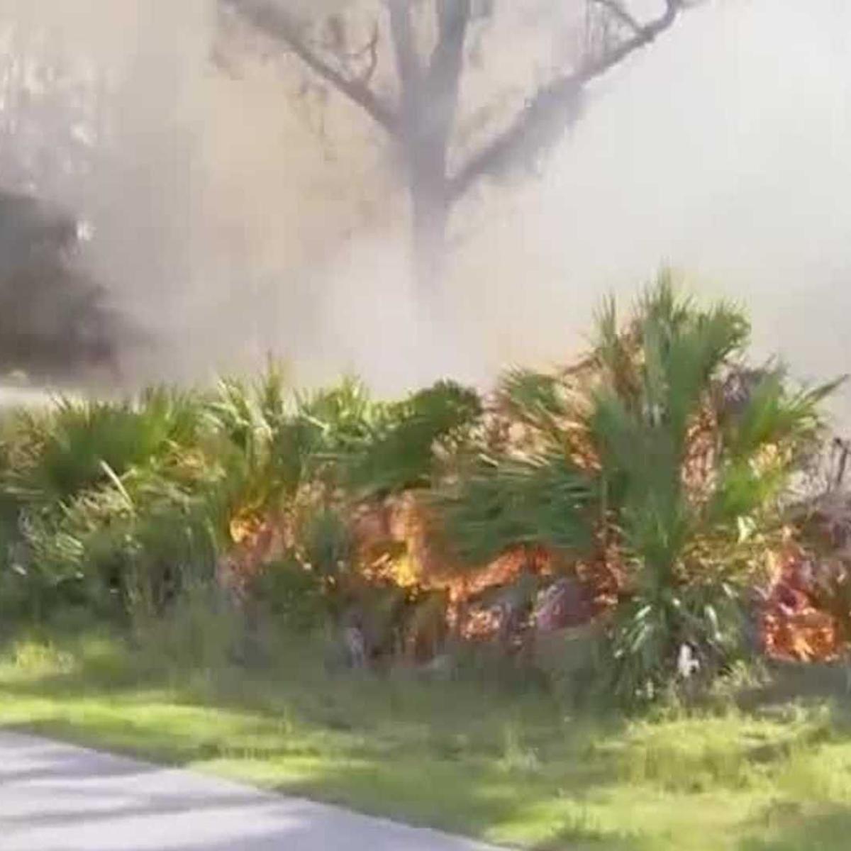 Gender Reveal Party Sparks Massive 10Acre Fire In Florida
