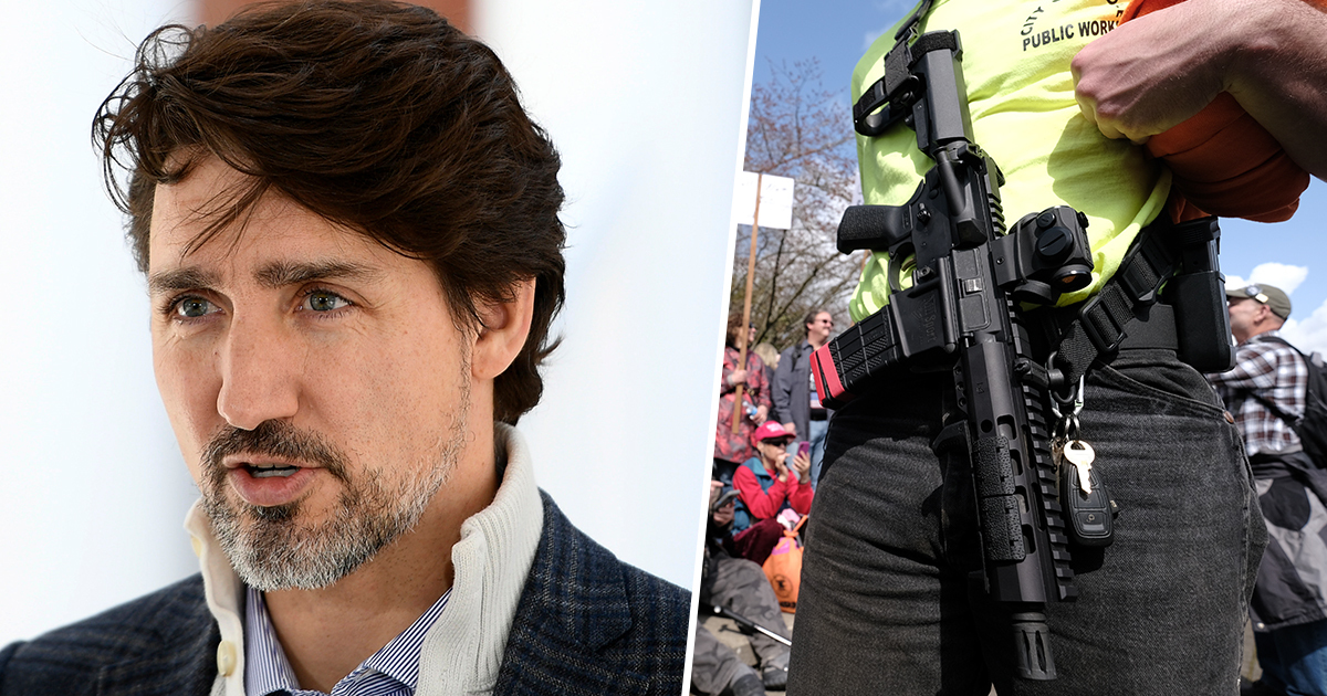 PM Justin Trudeau Announces Ban On Assault-Style Weapons After Worst ...