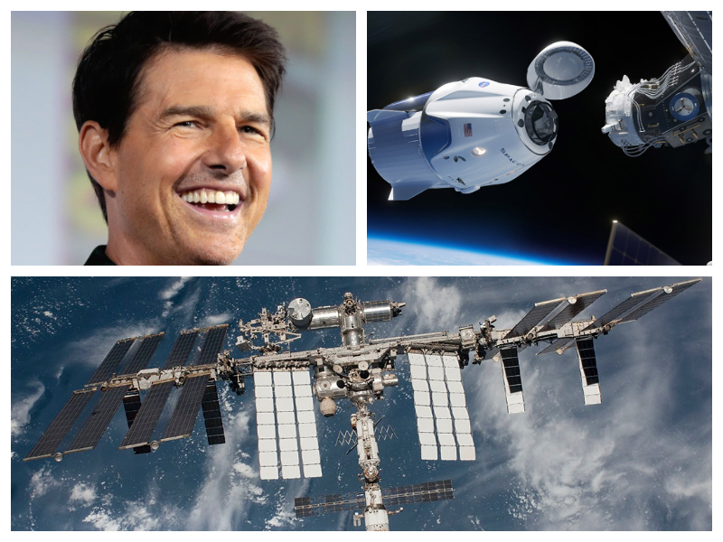 is tom cruise filming a movie in space