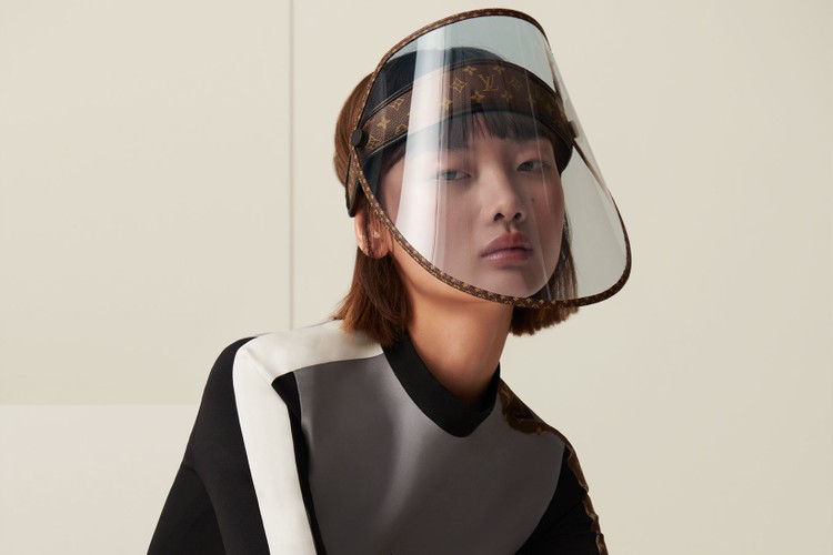 Louis Vuitton Launches Monogram-Print Face Shield Worth $960