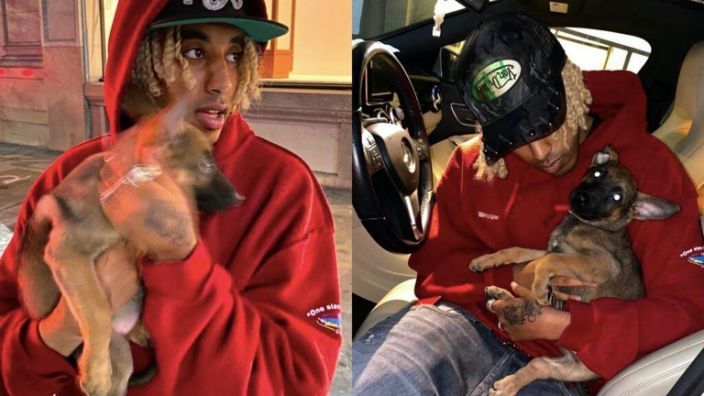 Rapper Adopts Puppy After White Woman Threw The Adorable Doggy At Him ...