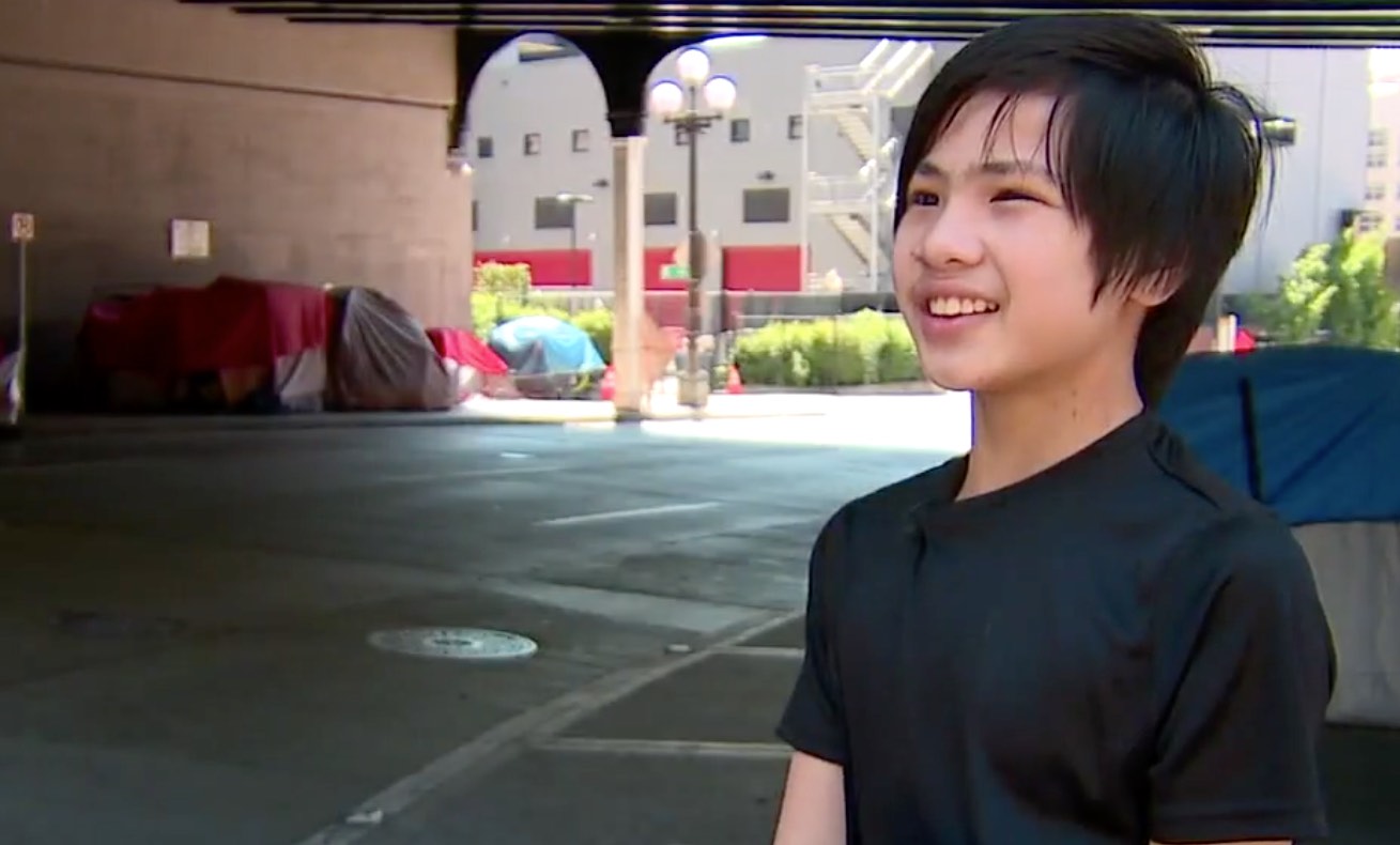 13YearOld Boy Is Donating Thousands Of Meals, Clothing