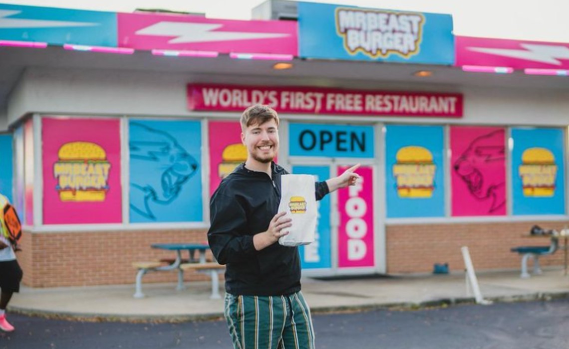 YouTuber Opens Restaurant Chain Where Free Cash, Cars, iPads, And