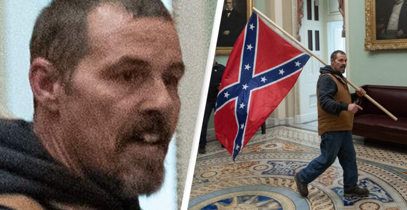 Man Who Carried Confederate Flat Into US Capitol During Riots Has Been